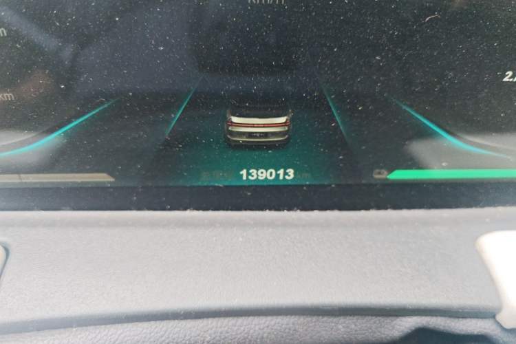 Used NETA U 2020 520 U-Create Odometer Close Up
