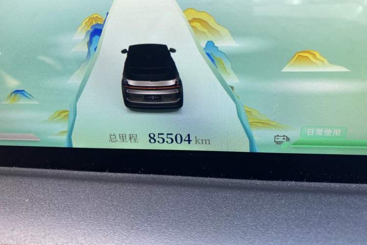 Used NETA U 2020 520 U-Create Odometer Close Up