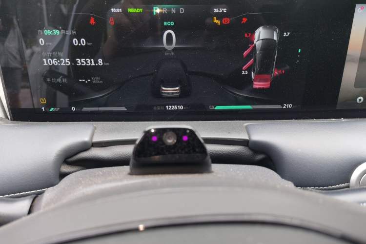 Used NETA U 2020 400 U-Create Odometer Close Up