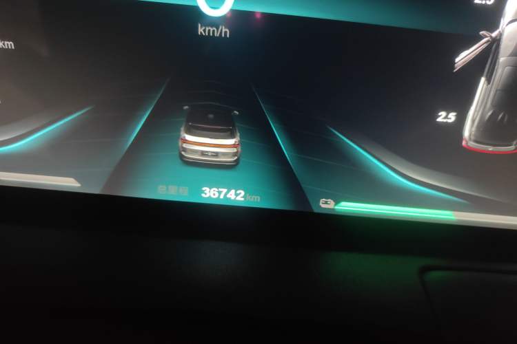 Used NETA U 2020 400 U-Enjoy Odometer Close Up