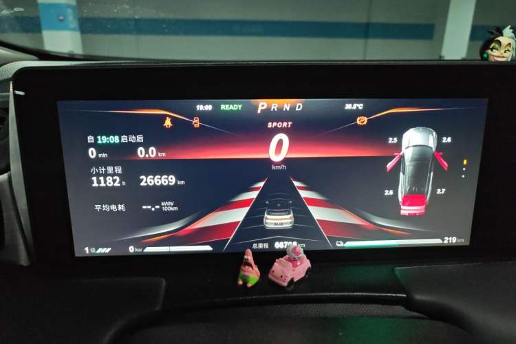 Used NETA U 2021 Pro 400 Cruiser Edition Instrument Cluster