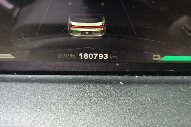 Used NETA U 2021 Revised Pro 400 Industry Custom Edition Odometer Close Up