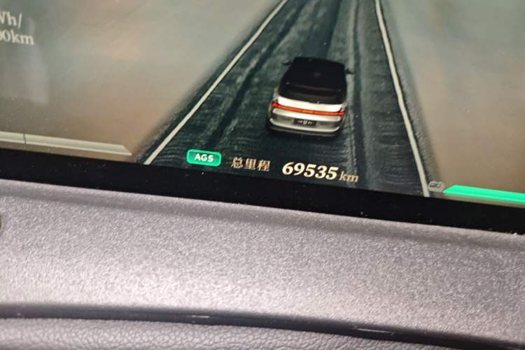 Used NETA U 2021 Pro 500 Lunar Edition Odometer Close Up