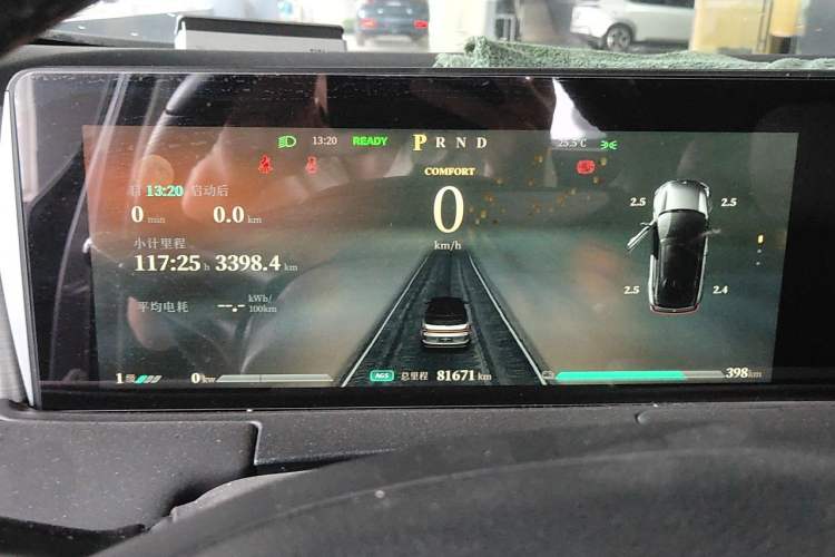 Used NETA U 2021 Pro 500 Global Edition Instrument Cluster