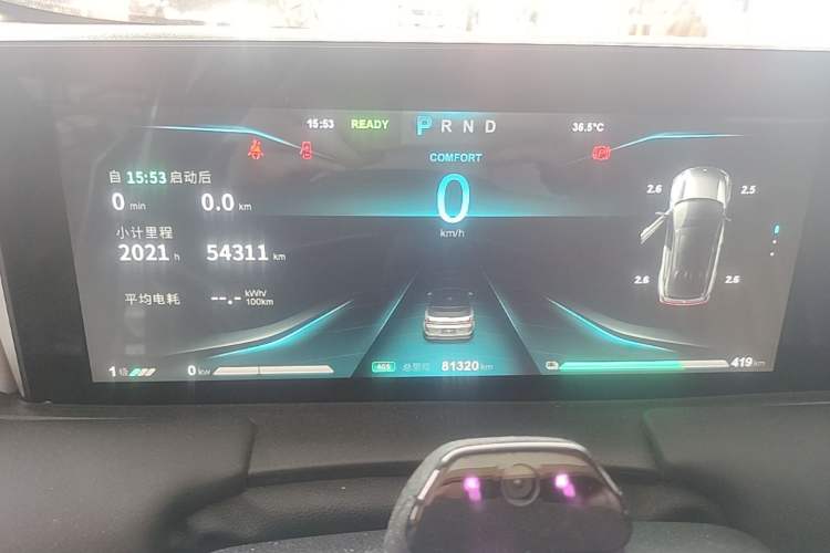 Used NETA U 2021 Pro 610 Fire-Seeking Edition Instrument Cluster