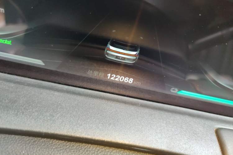 Used NETA U 2021 Pro 400 Cruiser Edition Odometer Close Up