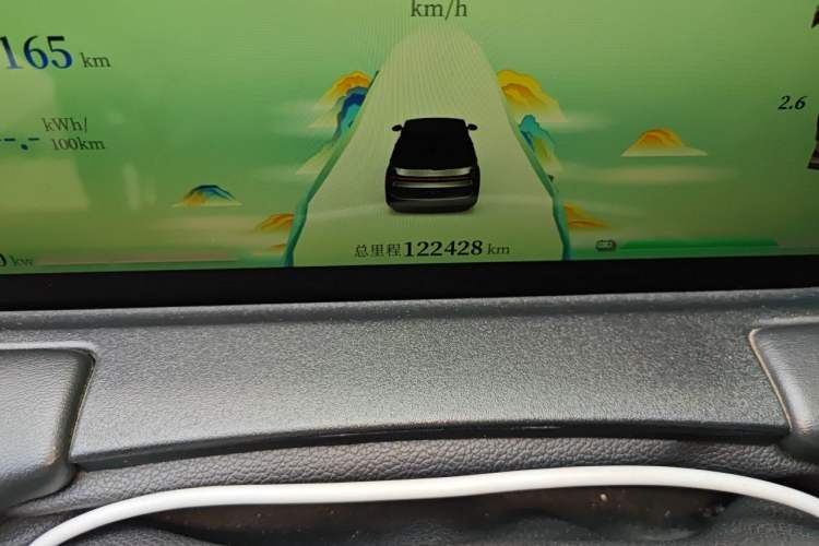 Used NETA U 2021 Pro 400 Cruiser Edition Odometer Close Up