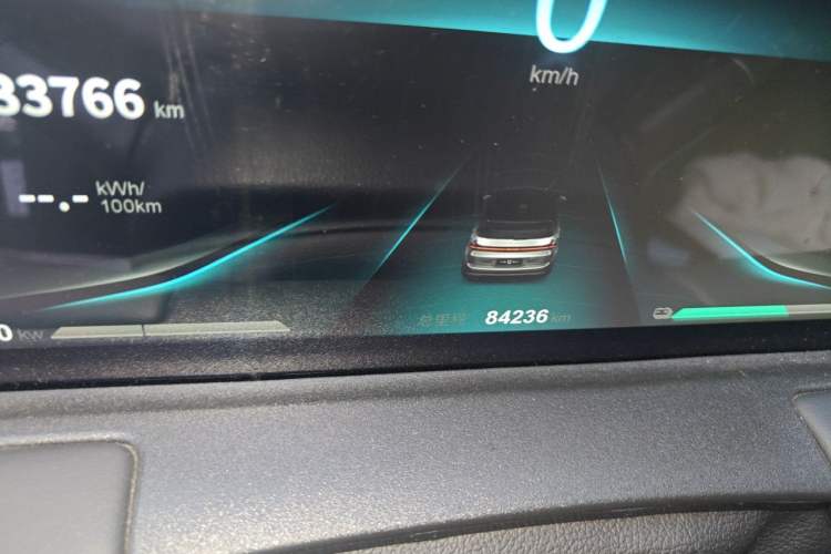 Used NETA U 2021 Pro 400 Cruiser Edition Odometer Close Up