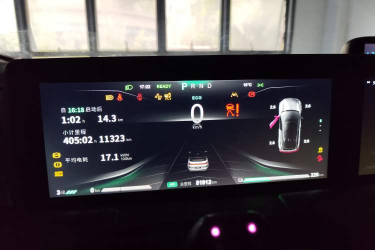 Used NETA U 2021 Pro 610 Fire-Seeking Edition Instrument Cluster