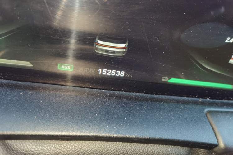 Used NETA U 2021 Pro 500 Global Edition Odometer Close Up