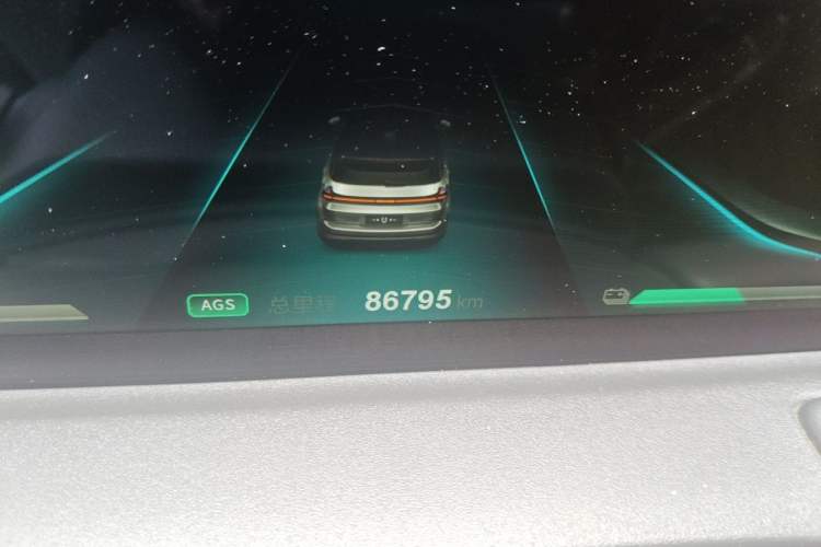 Used NETA U 2021 Pro 500 Global Edition Odometer Close Up