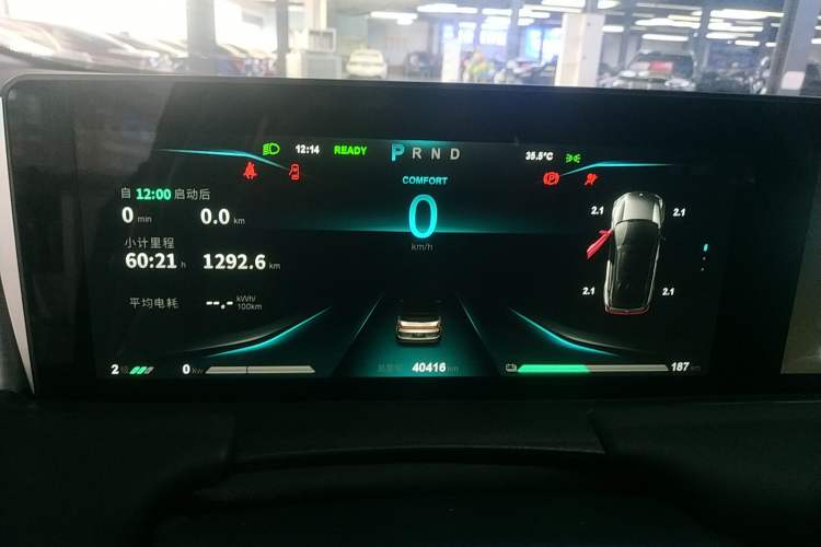 Used NETA U 2021 Pro 400 Premium Driving Edition Instrument Cluster