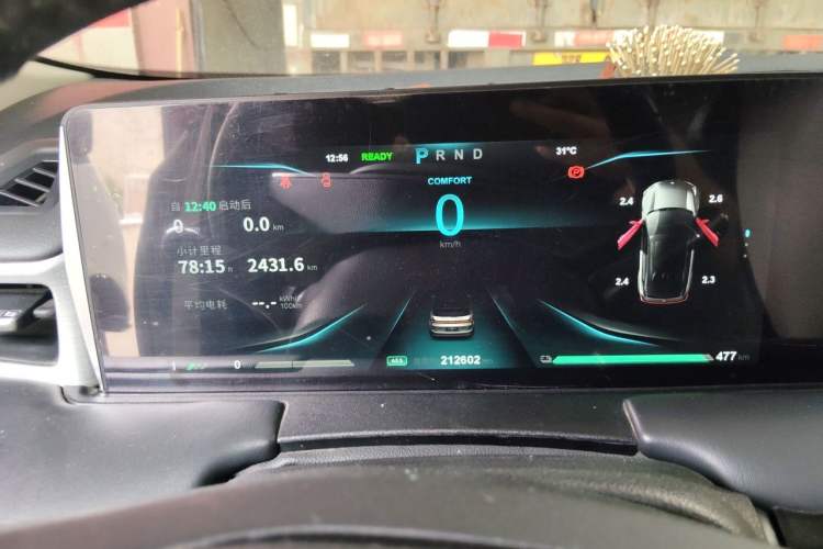 Used NETA U 2021 Pro 500 Global Edition Instrument Cluster