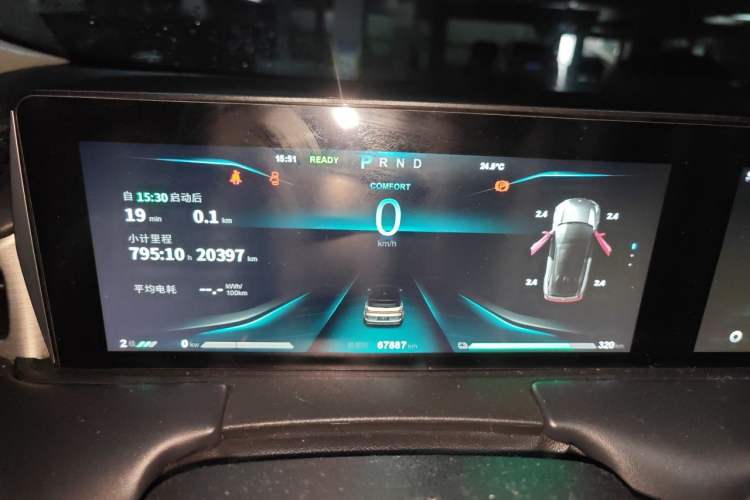 Used NETA U 2021 Pro 400 Cruiser Edition Instrument Cluster