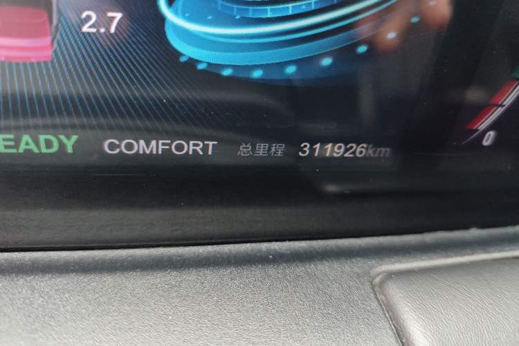 Used NETA U 2021 Pro 400 Industry Custom Edition Odometer Close Up