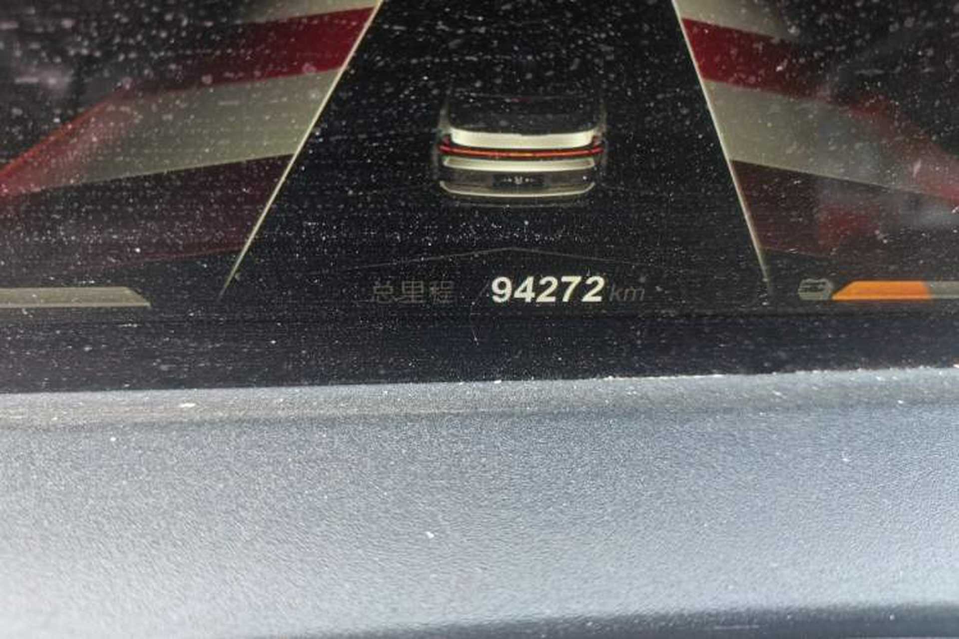 Used NETA U 2021 Pro 400 Cruiser Edition Odometer Close Up