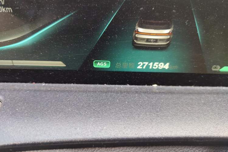Used NETA U 2021 Pro 500 Global Edition Odometer Close Up