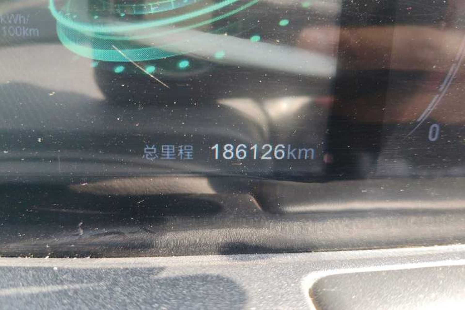 Used NETA U 2021 Revised Pro 400 Industry Custom Edition Odometer Close Up