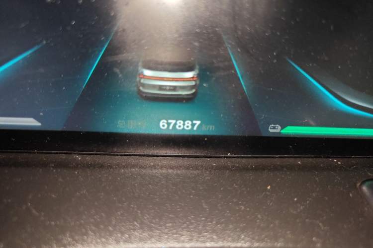 Used NETA U 2021 Pro 400 Cruiser Edition Odometer Close Up