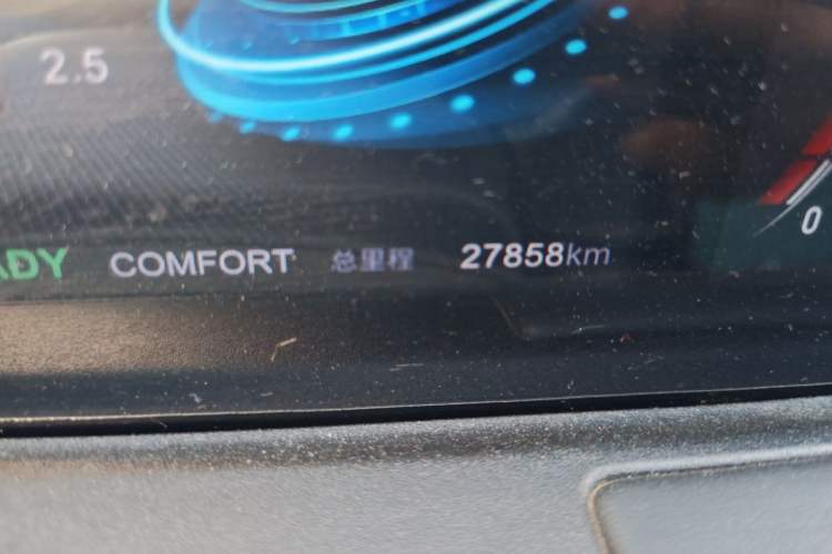 Used NETA U 2021 Revised Pro 400 Industry Custom Edition Odometer Close Up