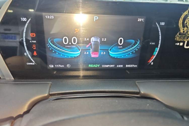 Used NETA U 2021 Revised Pro 400 Premium Driving Edition Odometer Close Up
