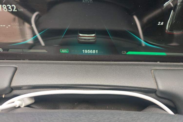 Used NETA U 2021 Pro 500 Global Edition Odometer Close Up