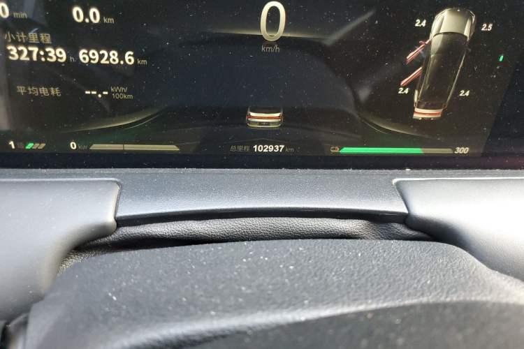 Used NETA U 2021 Pro 400 Cruiser Edition Odometer Close Up