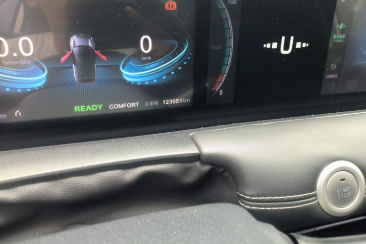 Used NETA U 2021 Revised Pro 400 Industry Custom Edition Odometer Close Up