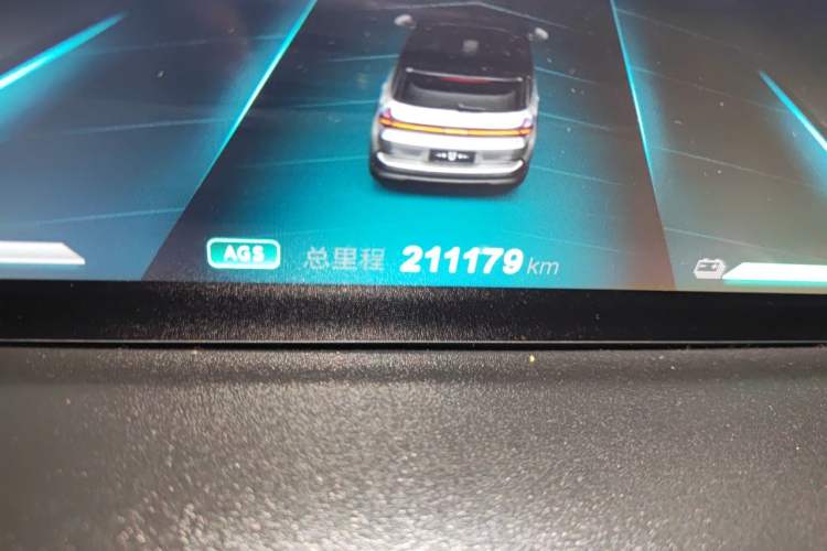 Used NETA U 2021 Pro 500 Global Edition Odometer Close Up