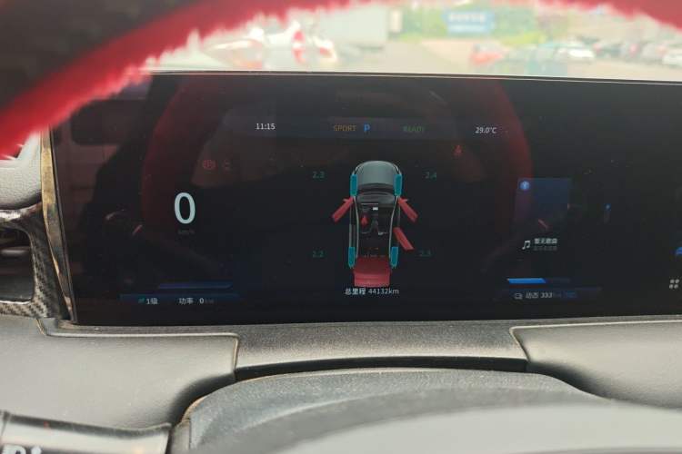 Used NETA U 2022 NETA U-Ⅱ 610 Ternary Lithium Instrument Cluster