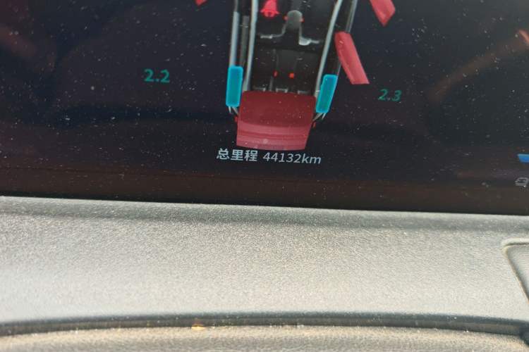 Used NETA U 2022 NETA U-Ⅱ 610 Ternary Lithium Odometer Close Up