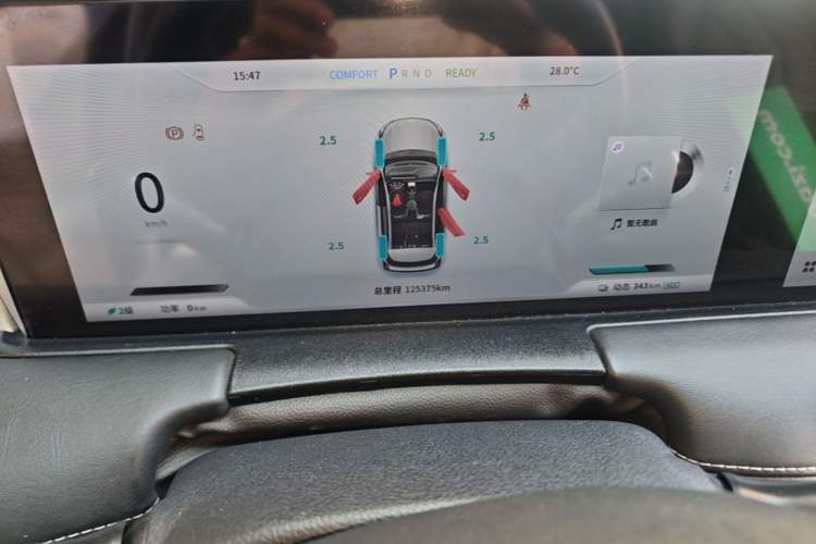 Used NETA U 2022 NETA U-Ⅱ 500 Lithium-Ion Instrument Cluster