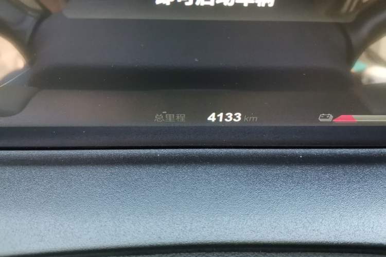 Used NETA U 2022 NETA U-Ⅱ 400 Lite Ternary Lithium Odometer Close Up