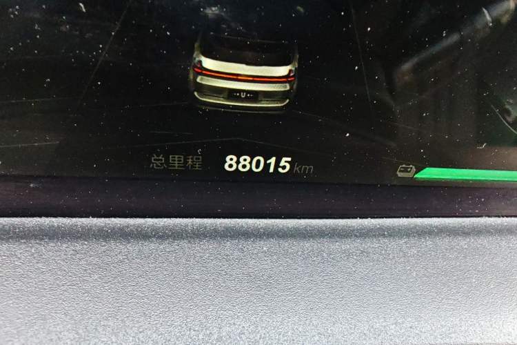 Used NETA U 2022 NETA U-Ⅱ 400 Lite Ternary Lithium Odometer Close Up