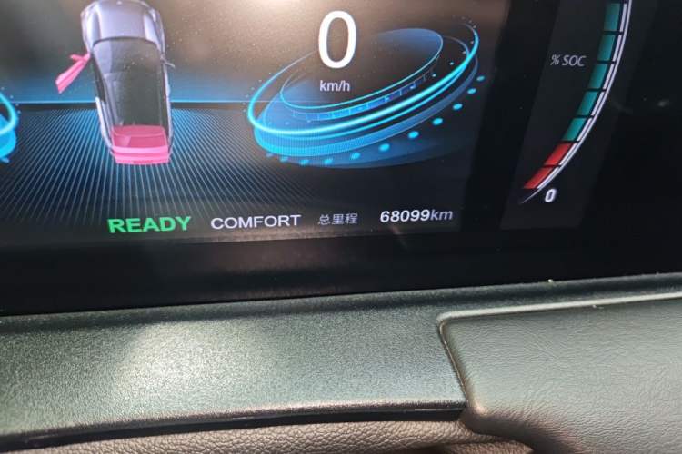 Used NETA U 2022 Pro 400 Comfortable Ride On-Demand Version L Odometer Close Up