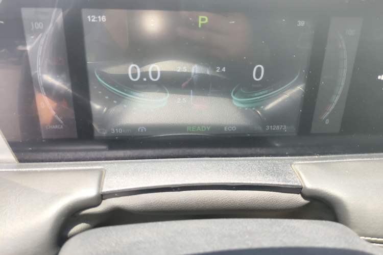 Used NETA U  Odometer Close Up