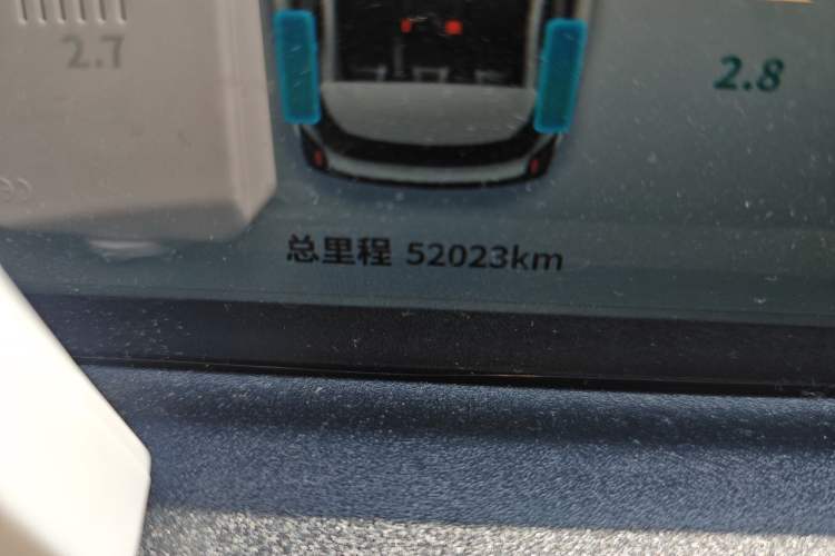 Used NETA U 2022 Neta U-Ⅱ 400 Lithium Iron Phosphate Odometer Close Up