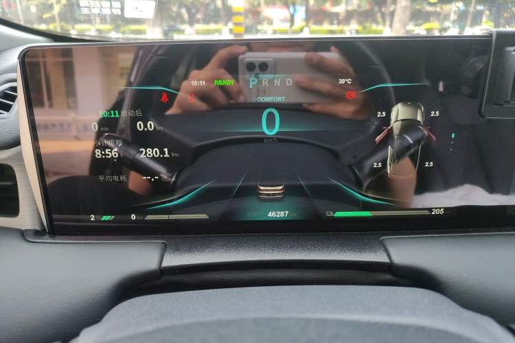 Used NETA U 2023 NETA U-Ⅱ Challenge Edition 500 U Show – Lithium Iron Phosphate Instrument Cluster