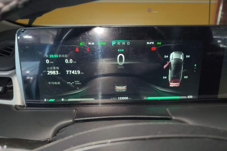 Used NETA U 2023 NETA U-Ⅱ Challenge Edition 500 U Show – Lithium Iron Phosphate Instrument Cluster