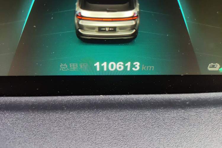 Used NETA U 2023 NETA U-Ⅱ Challenge Edition 500 U Show – Lithium Iron Phosphate Odometer Close Up