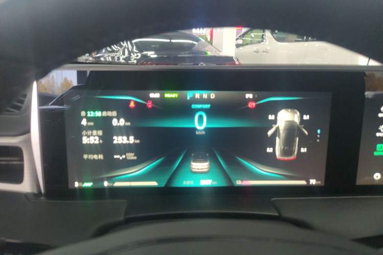 Used NETA U 2023 NETA U-Ⅱ Challenge Edition 500 U Show – Lithium Iron Phosphate Instrument Cluster