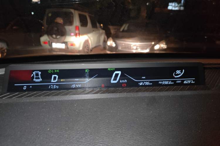 Used NETA V 2021 Standard Range Entertainment Version – Upgraded Model Instrument Cluster
