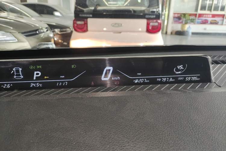 Used NETA V 2021 Standard Range Entertainment Edition Instrument Cluster