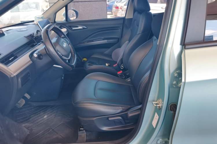Used NETA V 2021 Long-Range Entertainment Edition Upgrade Model Left Front Seat