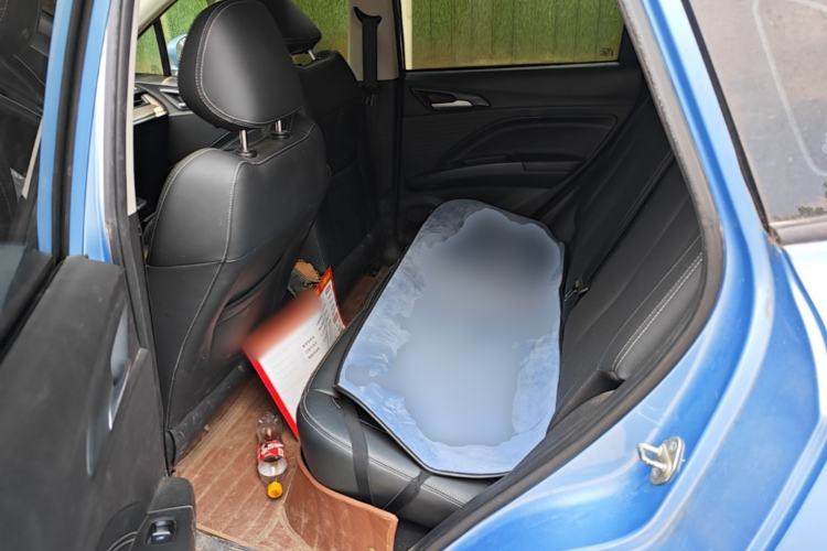 Used NETA V 2021 Long-Range Entertainment Edition Upgrade Model Left Rear Seat