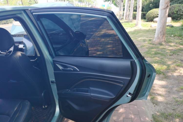 Used NETA V 2021 Long-Range Entertainment Edition Upgrade Model Right Rear Door Interior