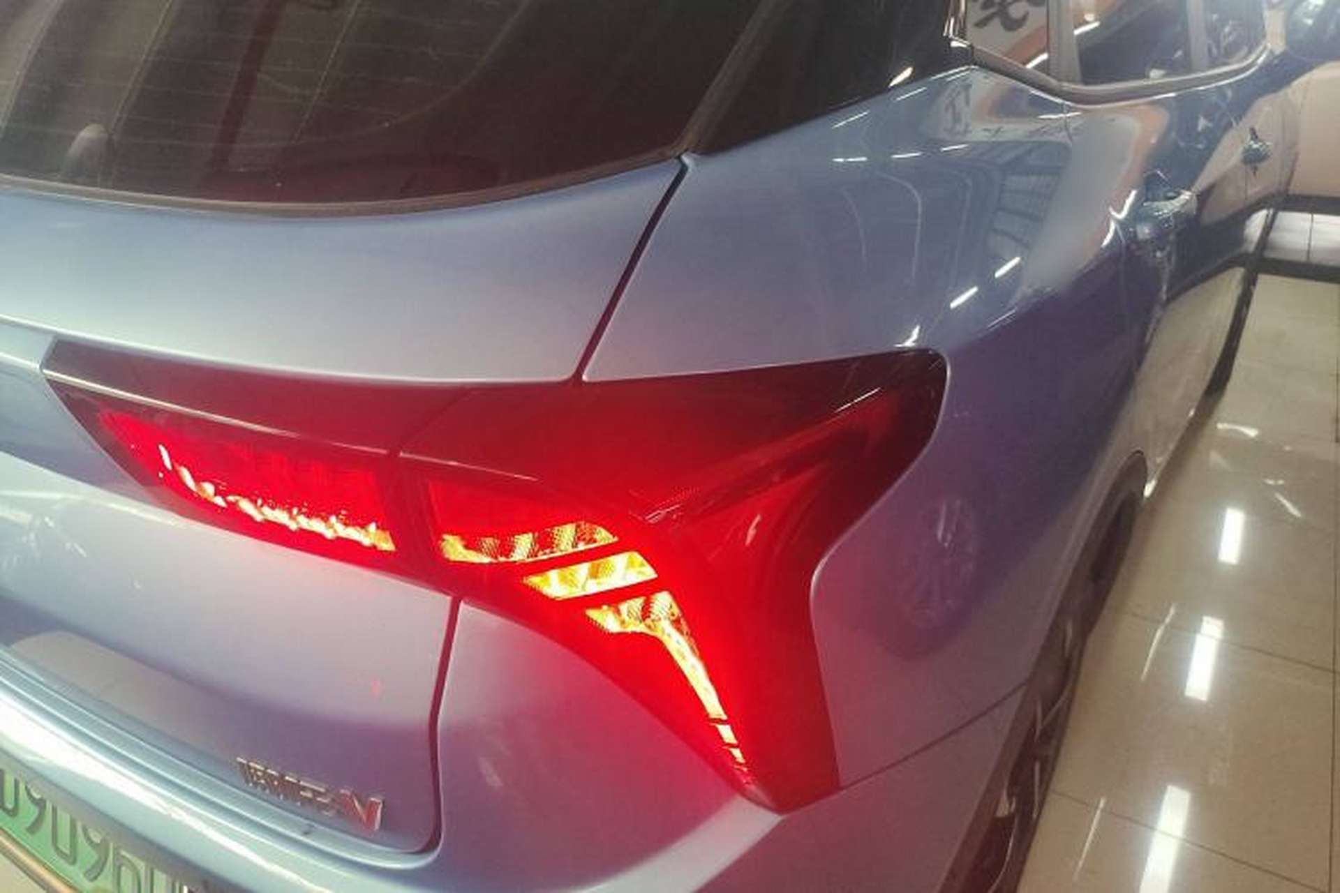 Used NETA V 2021 Long-Range Entertainment Edition Upgrade Model Right Rear Taillight