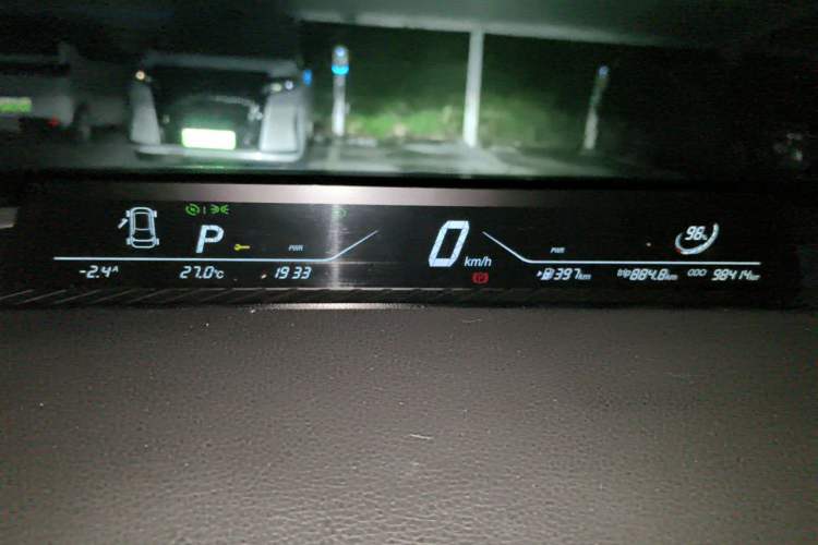Used NETA V 2021 Witch Edition Instrument Cluster