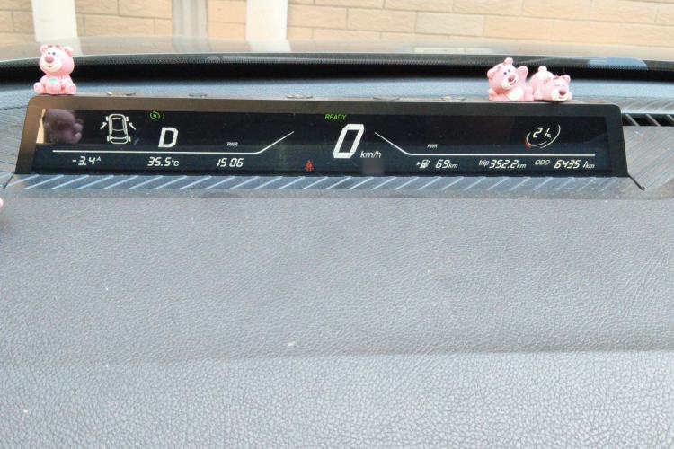 Used NETA V 2021 Standard Range Entertainment Version – Upgraded Model Instrument Cluster