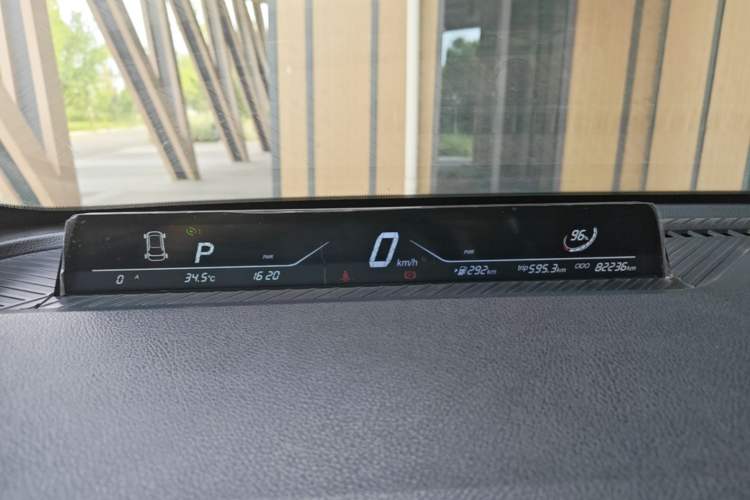 Used NETA V 2021 Standard Range Entertainment Version – Upgraded Model Instrument Cluster